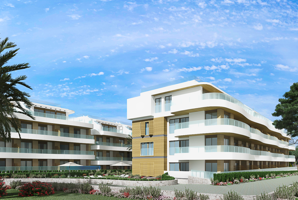 3 Nowe apartamenty z widokiem na morze w Playa Flamenca