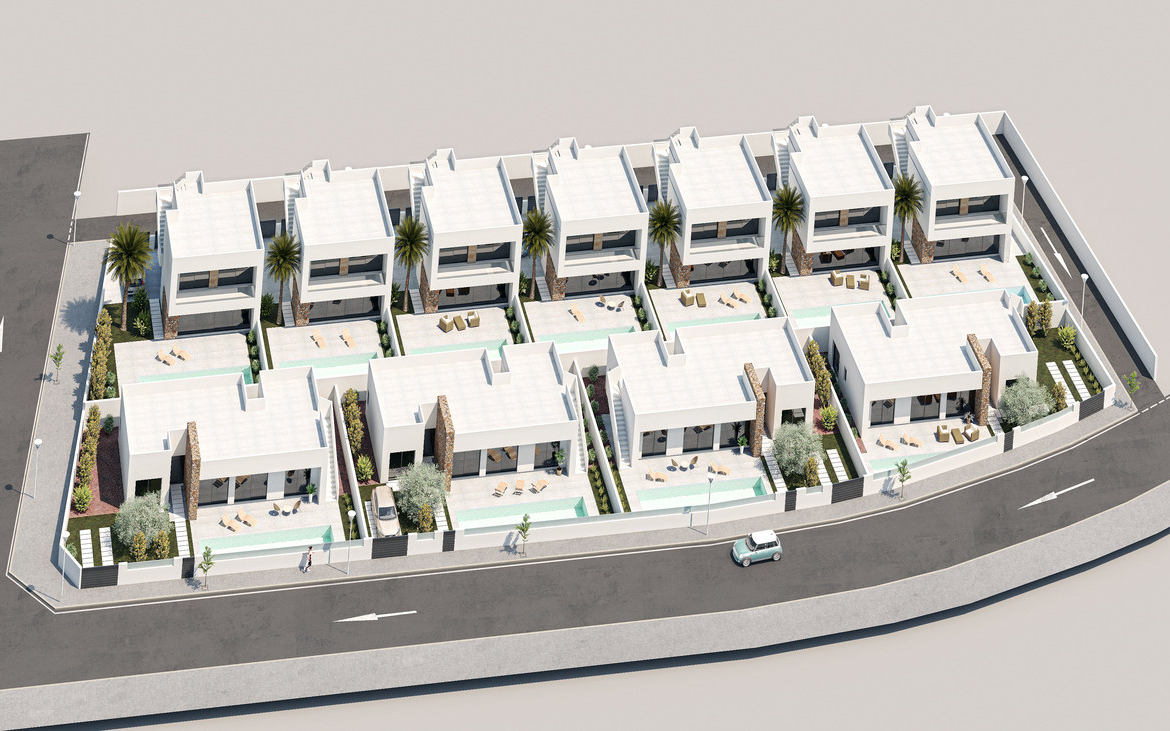 Nowa willa z basenem nad morzem w Cabo de Palos!_1