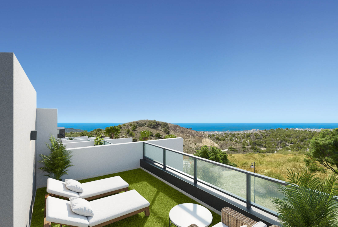 Breeze-Townhouses Balcon Finestrat-sea views