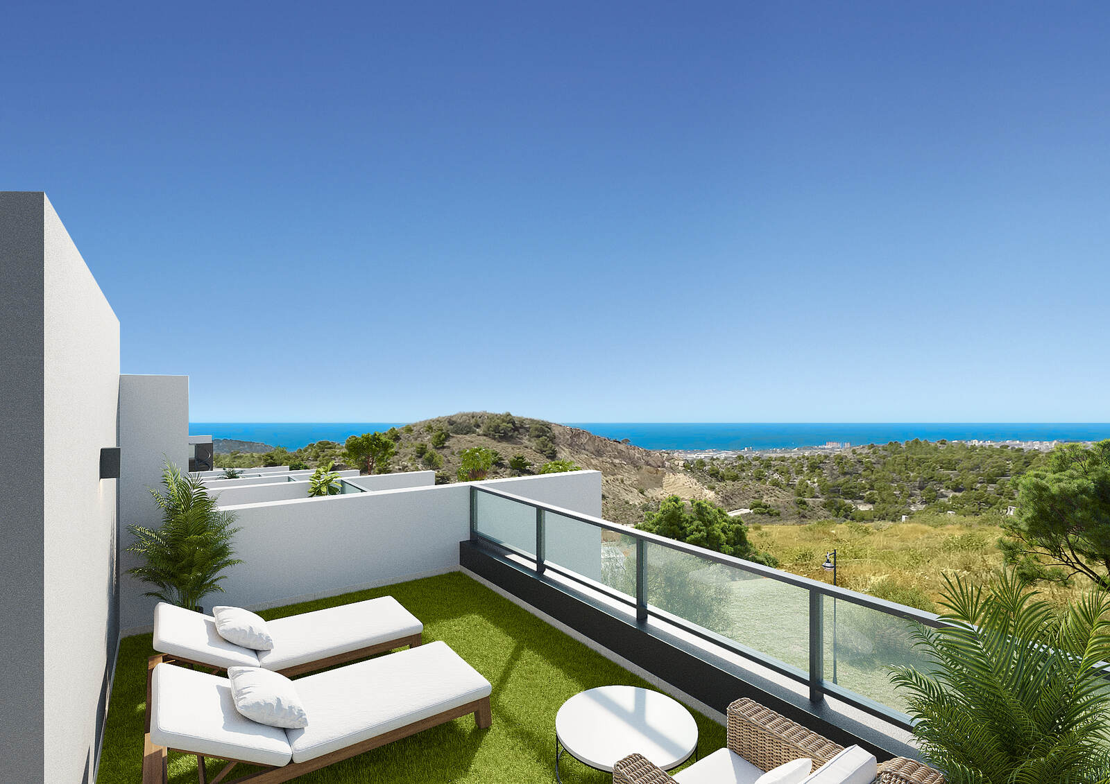 Breeze-Townhouses Balcon Finestrat-sea views