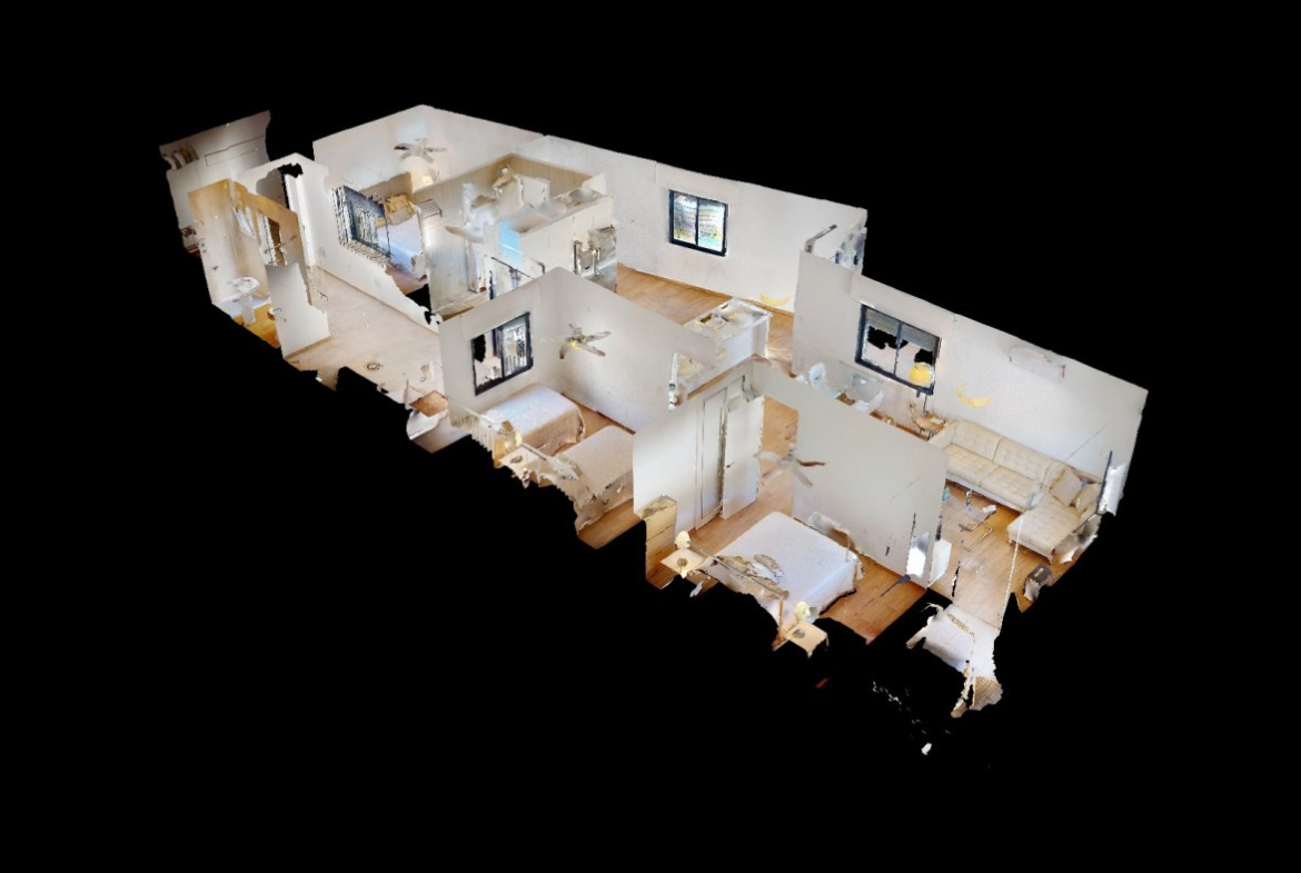 dom na kameralnym osiedlu z basenem rzut