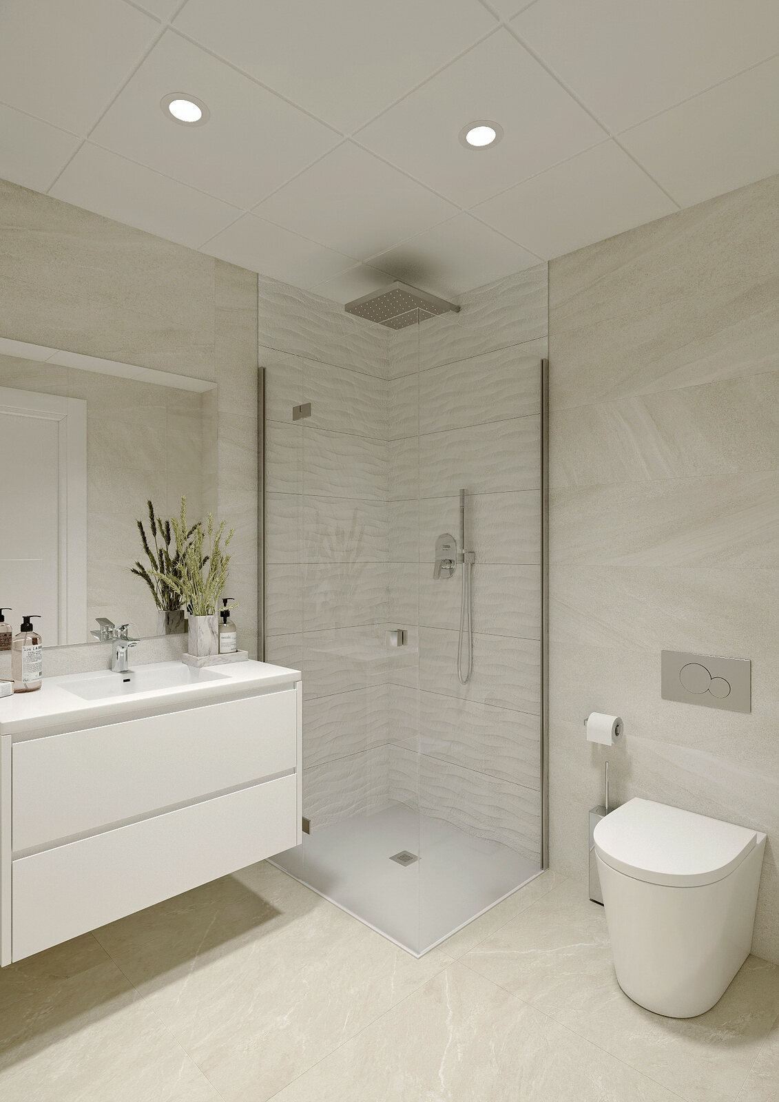 Nowe apartamenty w Hiszpanii, lazienka